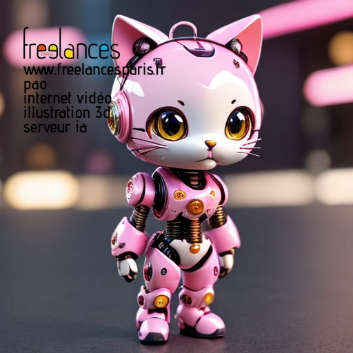 Pao mise en page internet vidéo illustration 3d serveur IA générative AI freelance paris studio de création magazines QU2IHFZ0